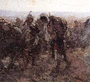 Nicolae Grigorescu Gypsies on the Road oil painting reproduction